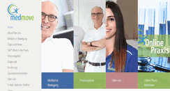 Desktop Screenshot of medmove.ch